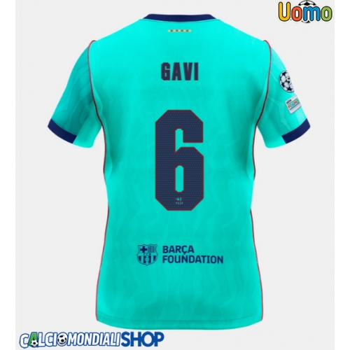Maglie da calcio Barcelona Paez Gavi #6 Terza Maglia 2026-27 Manica Corta